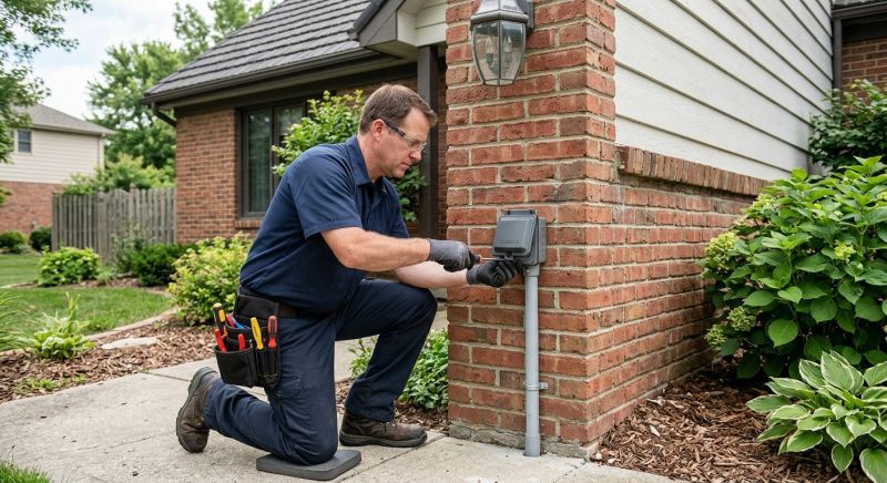 Exterior Outlet Installation in Heber City, UT
