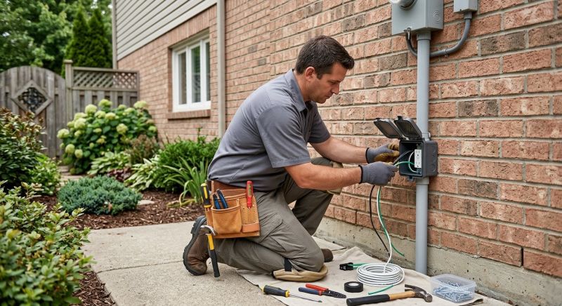 Exterior Outlet Installation in Heber City, UT