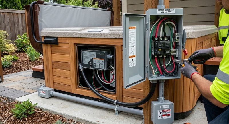 Hot Tub Wiring Service in Heber City, UT