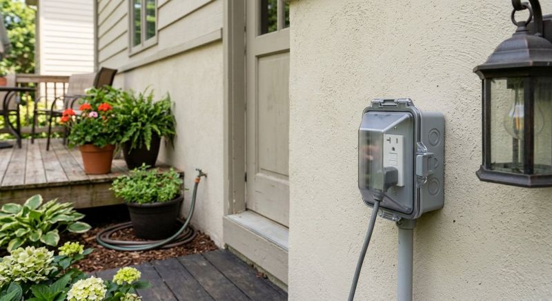 Outdoor Plug Installation in Heber City, UT