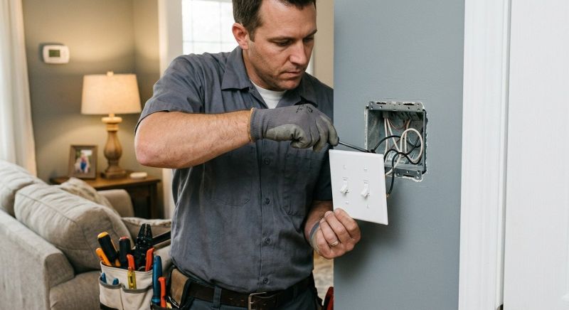 Outdoor Switch Installation in Heber City, UT