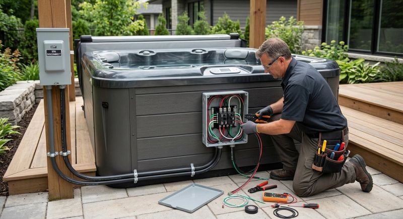 Spa Electrical Installation in Heber City, UT